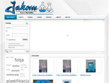 Tablet Screenshot of jakom.hr